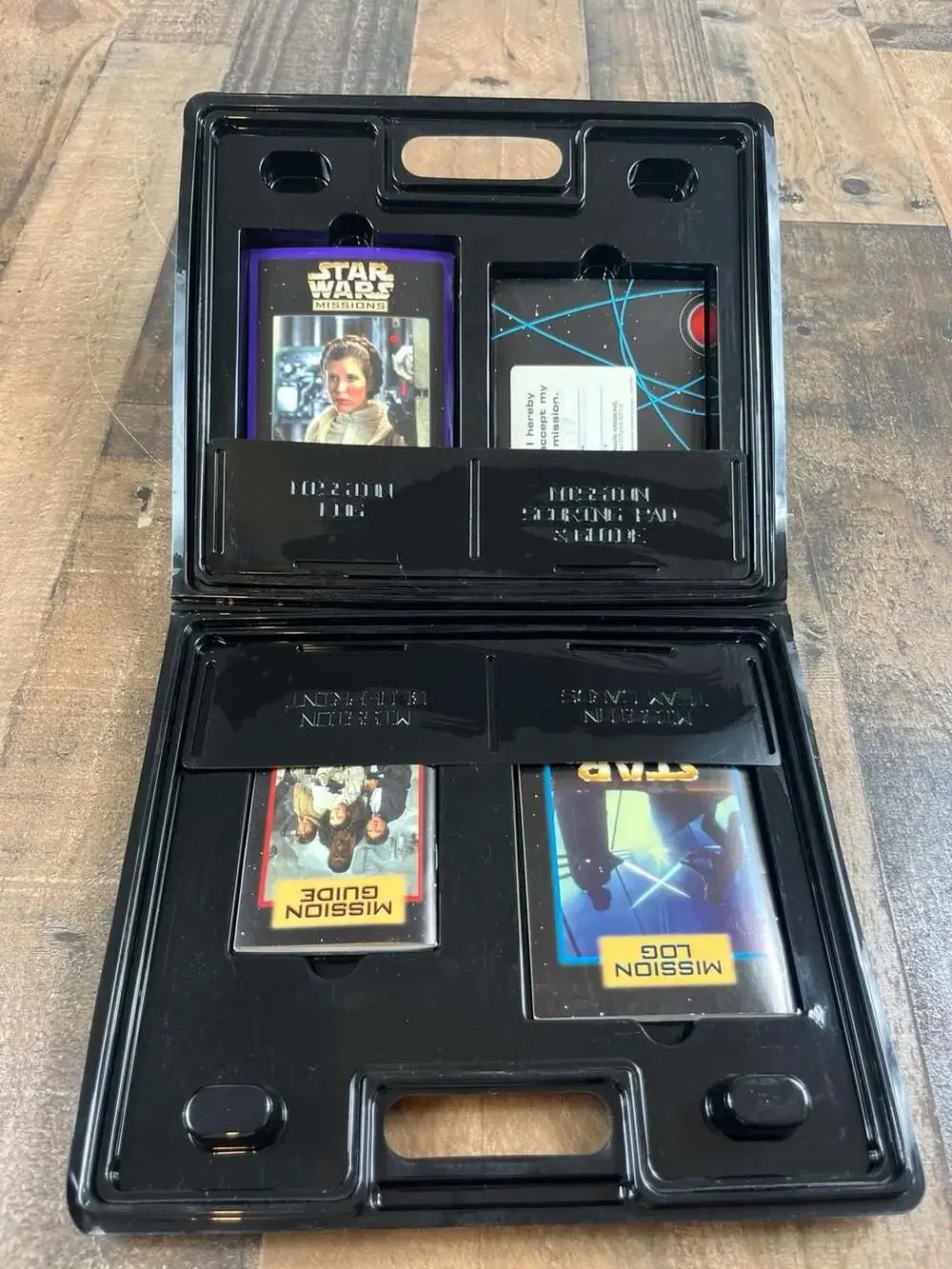 Vintage 1997 Star Wars Missions Starter Kit with Darth Vader‎ Carrying Case